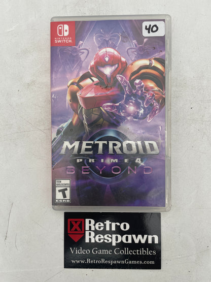 Metroid Prime 4 Beyond - Nintendo Switch (Complete)