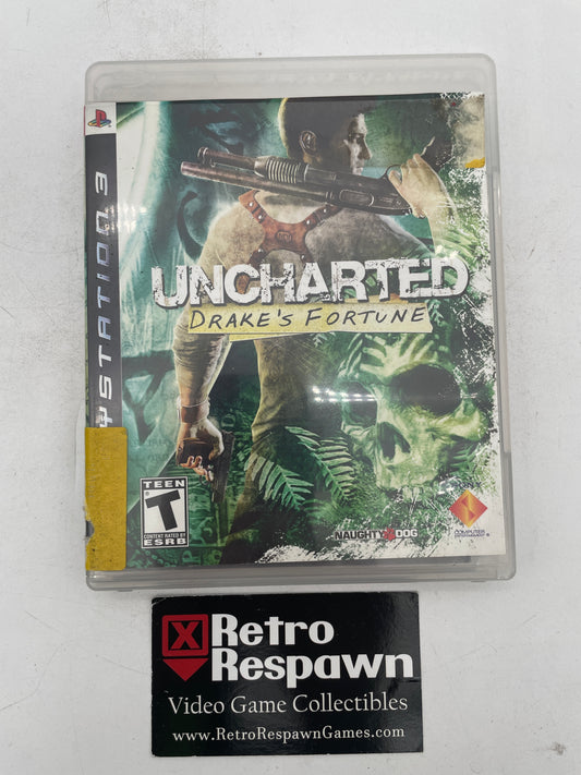 Uncharted Drake's Fortune - Playstation 3 (Complete)