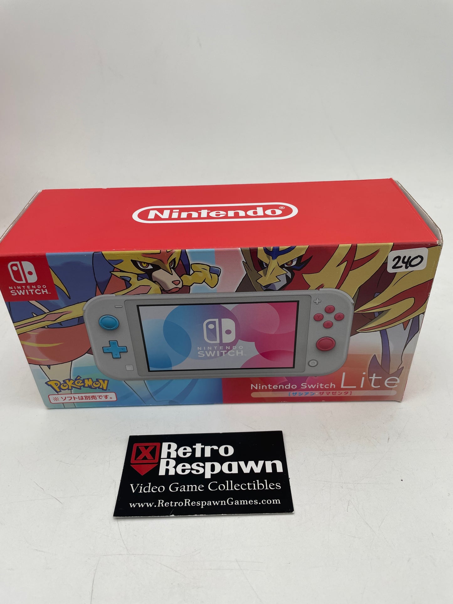 Nintendo Switch Lite [Zacian and Zamazenta Edition] - JP Nintendo Switch (Complete)