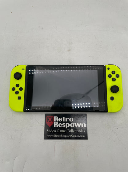 Nintendo Switch Console [Neon Yellow Joy Cons] - Nintendo Switch (Console+all wires+Dock)