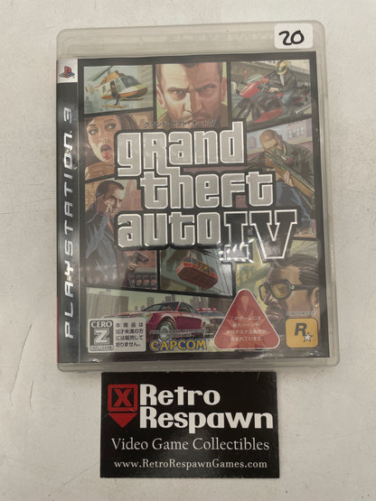 Grand Theft Auto IV - JP Playstation 3 (Complete)