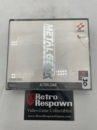 Metal Gear Solid - JP Playstation (Complete)