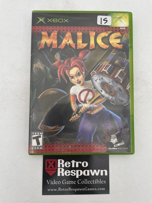 Malice - Xbox (Complete)