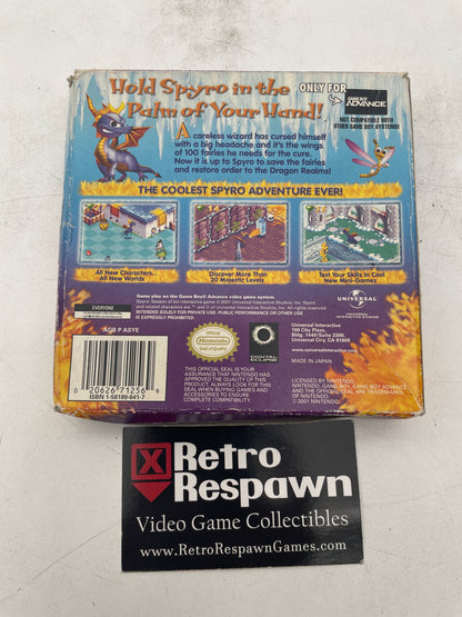 Spyro Season of Ice - GameBoy Advance (Complete)