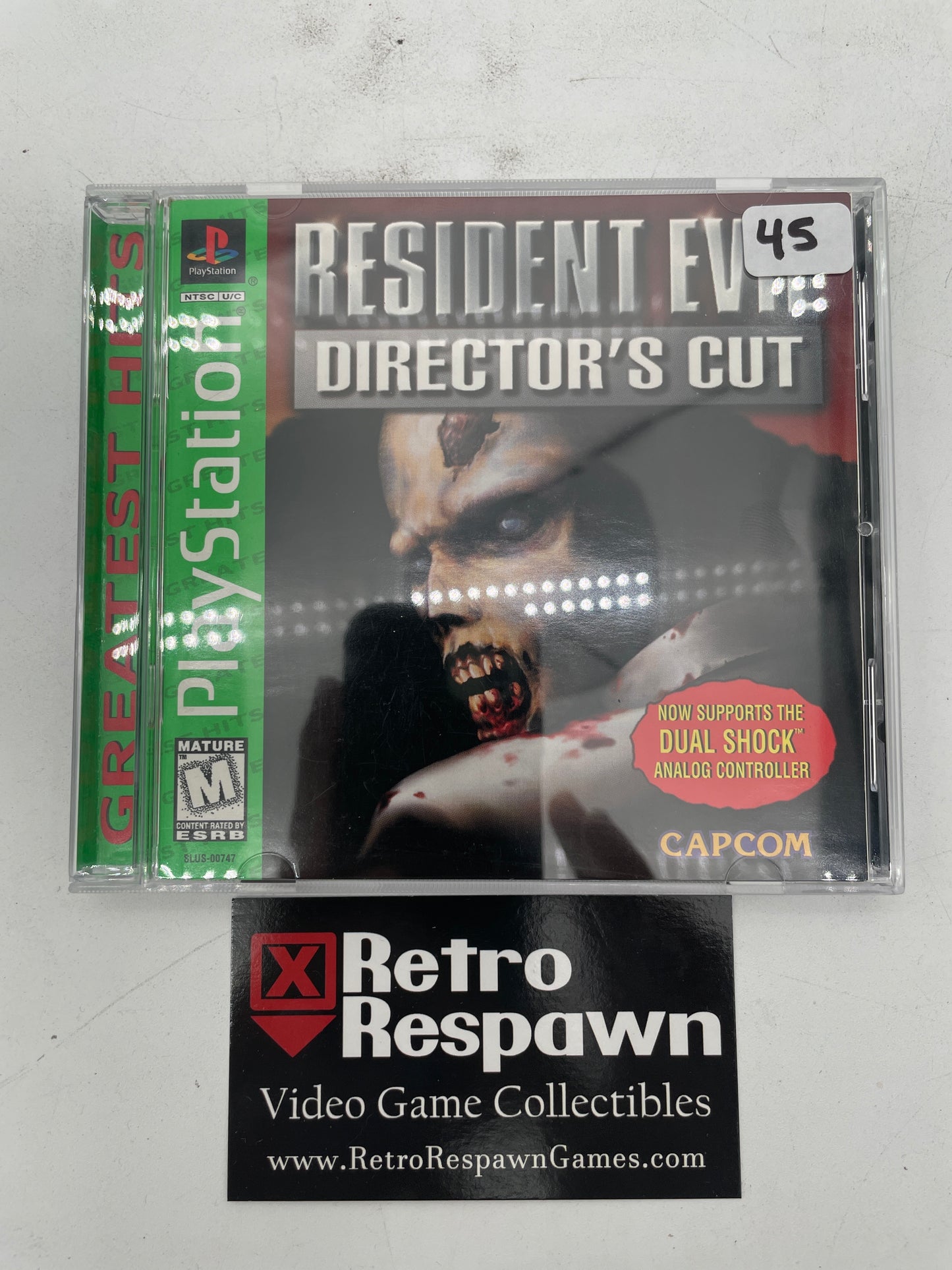 Resident Evil Director's Cut [Greatest Hits] - Playstation (Complete)