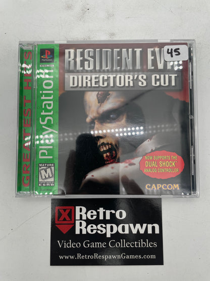 Resident Evil Director's Cut [Greatest Hits] - Playstation (Complete)