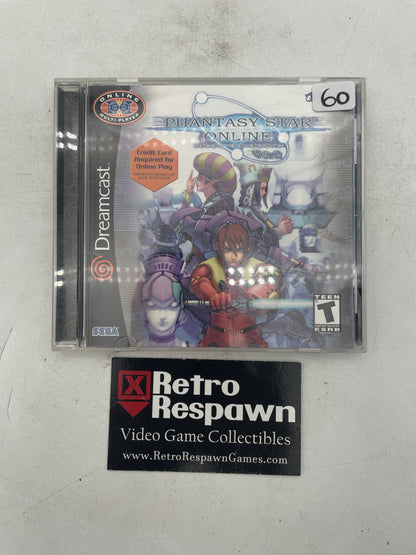 Phantasy Star Online Version 2 - Sega Dreamcast (Complete)