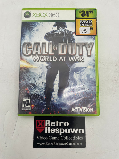 Call of Duty World at War - Xbox 360 (Complete)
