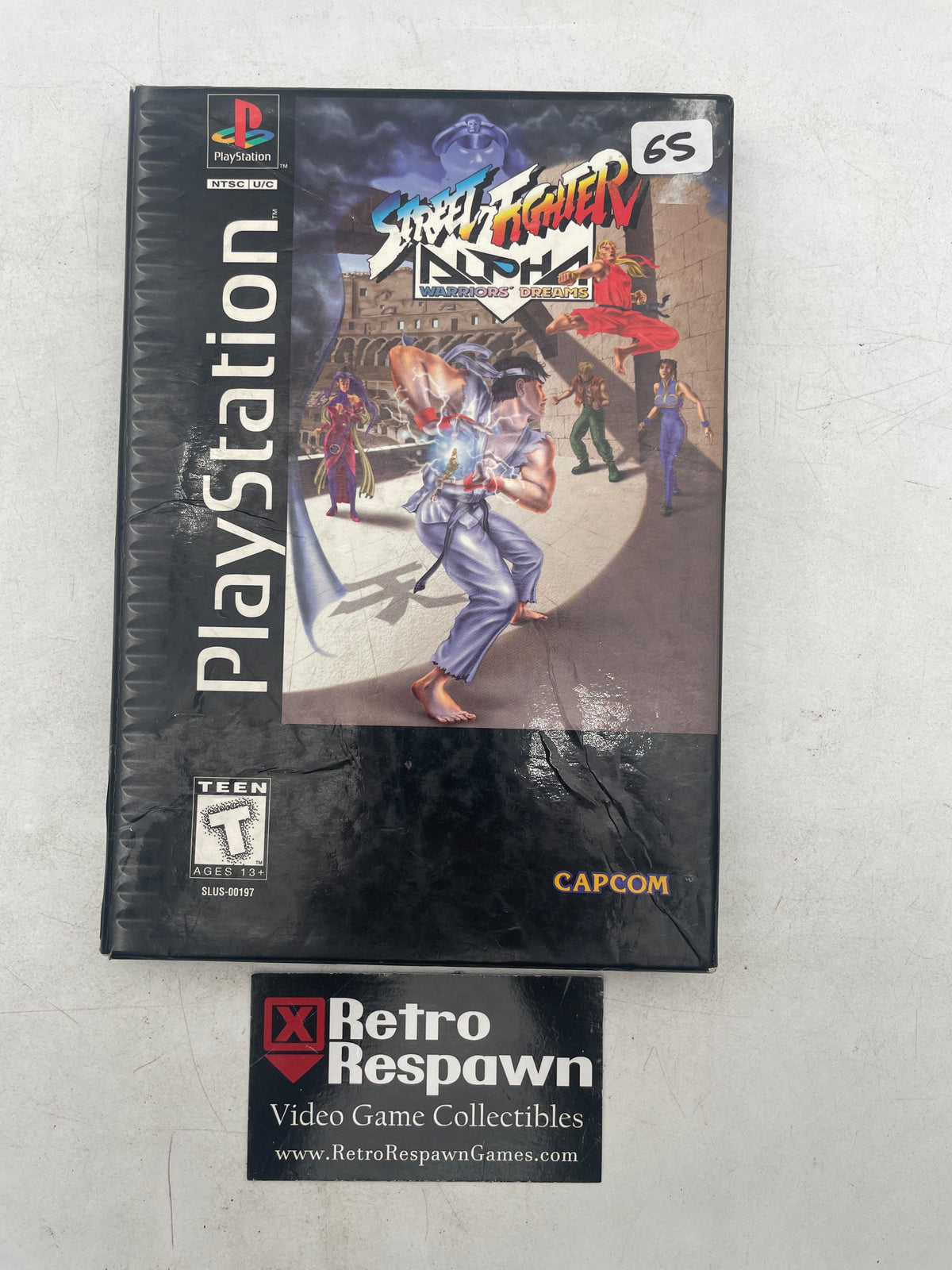 Street Fighter Alpha Warriors' Dreams [Long Box] - Playstation (Complete)