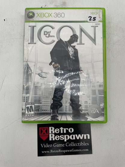 Def Jam Icon - Xbox 360 (No Manual)