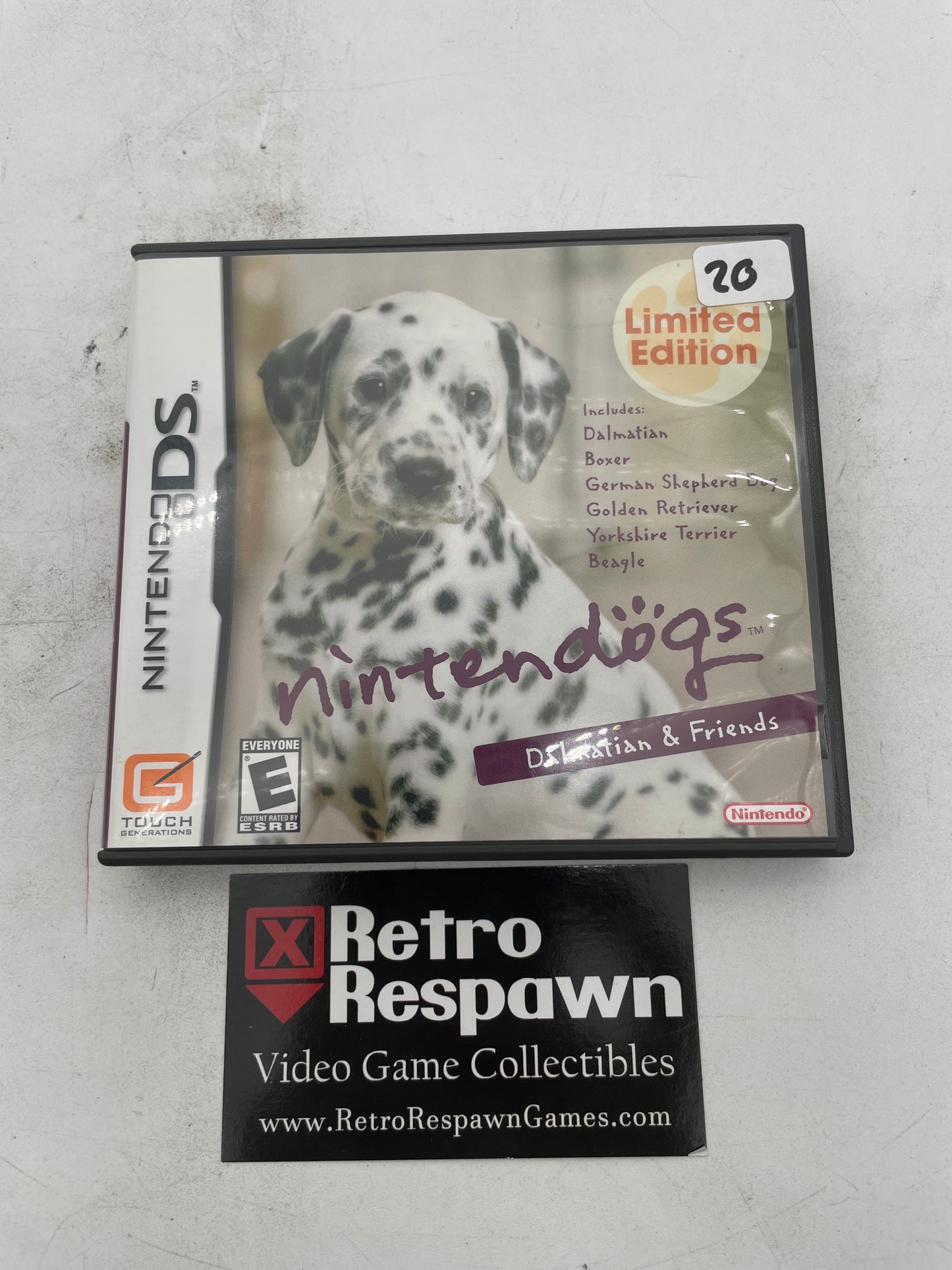 Nintendogs Dalmatian and Friends - Nintendo DS (Complete)