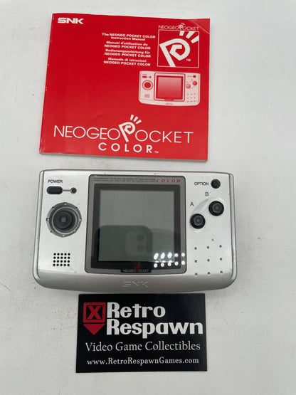 NeoGeo Pocket Color System [Platinum Silver] - Neo Geo Pocket Color (Complete)
