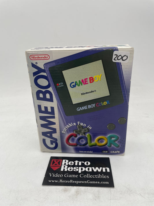 Grape Gameboy Color -Gameboy Color (Complete)