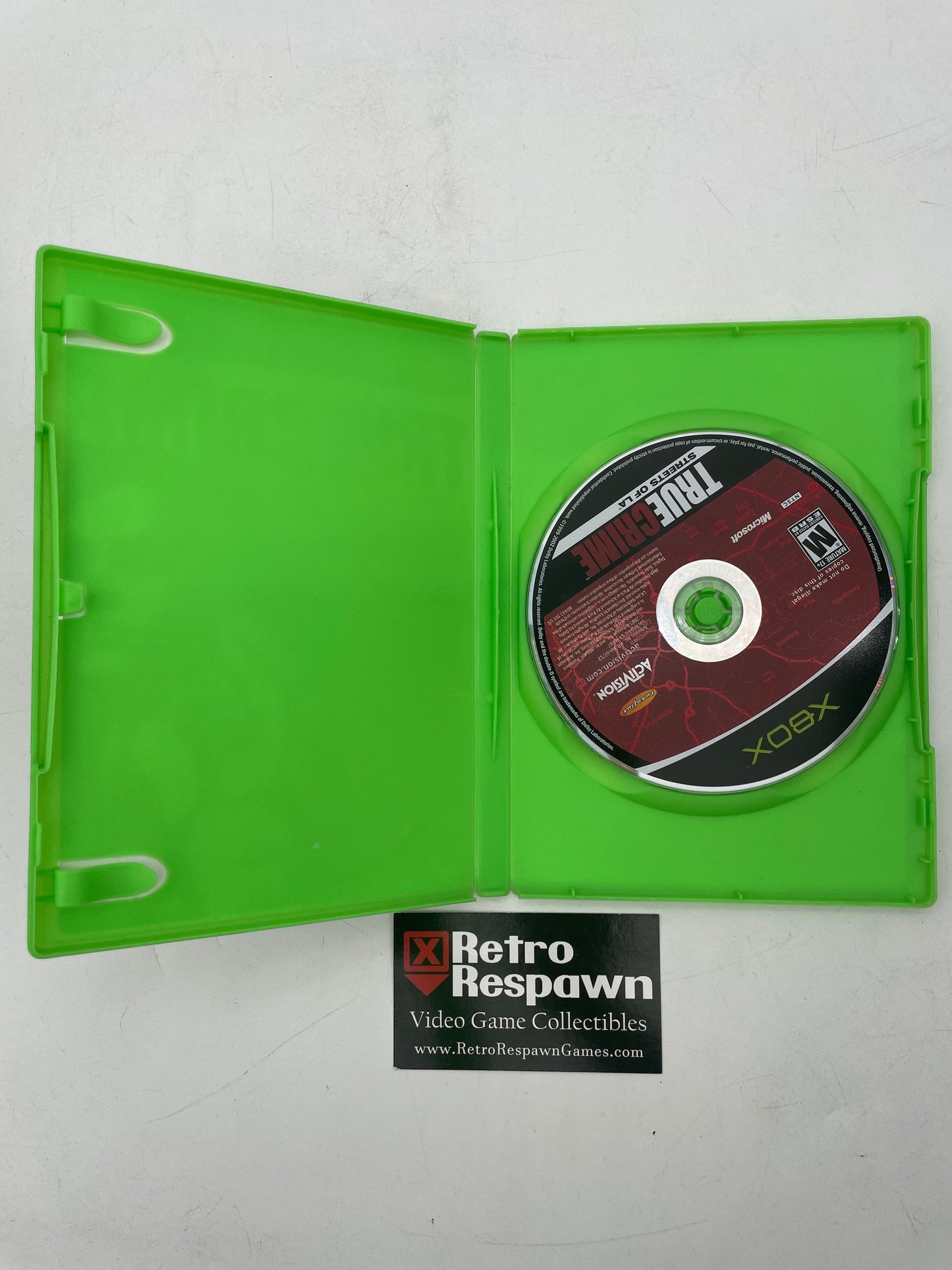 True Crime Streets of LA - Xbox (Missing Manual)