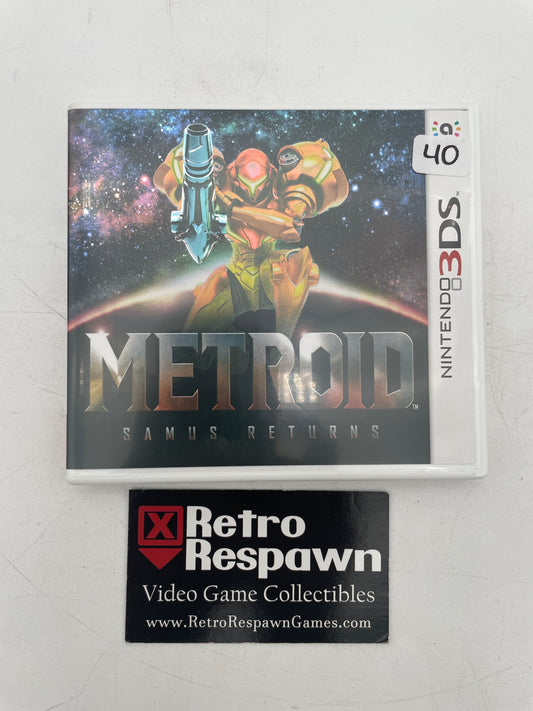 Metroid Samus Returns - Nintendo 3DS (Complete)