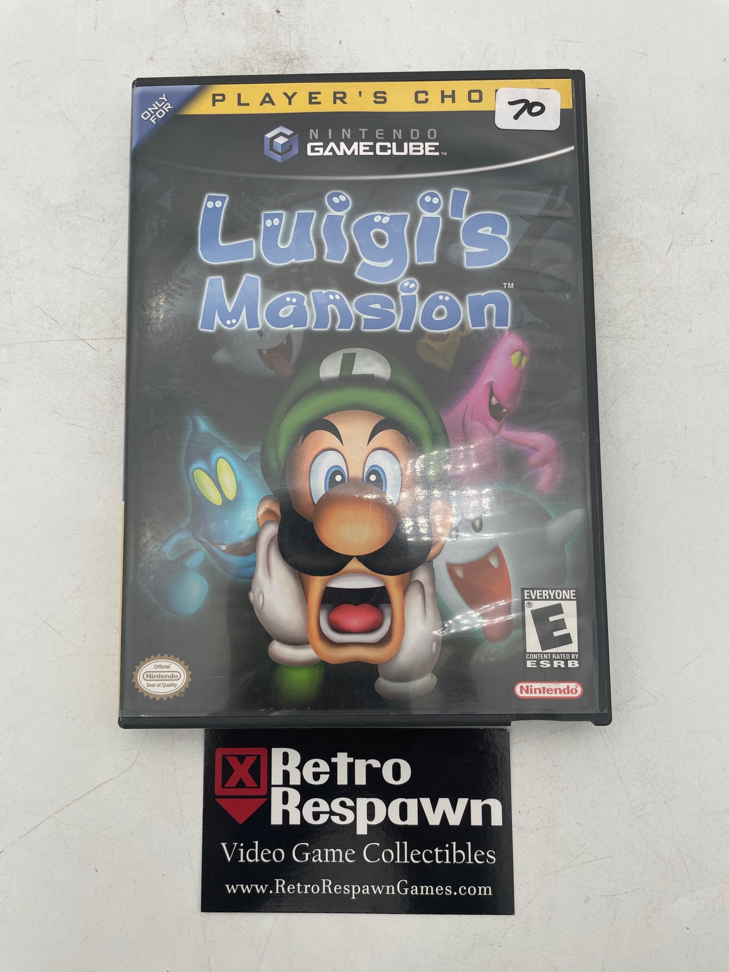 Luigi's Mansion Player's Choice - Gamecube (Complete)