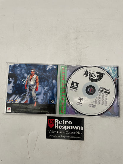 Street Fighter Alpha 3 [Greatest Hits] - Playstation (Complete)