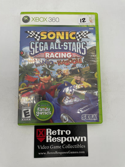Sonic & Sega All-Stars Racing - Xbox 360 (Complete)