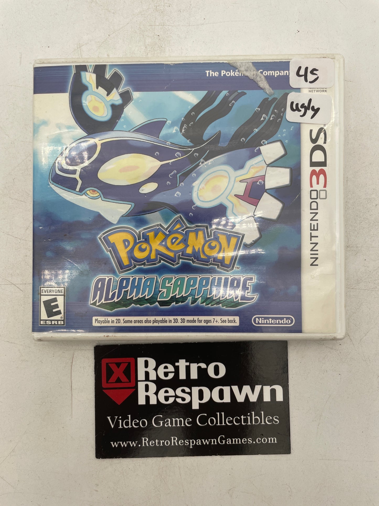 [Ugly] Pokemon Alpha Sapphire - Nintendo 3DS (Complete)