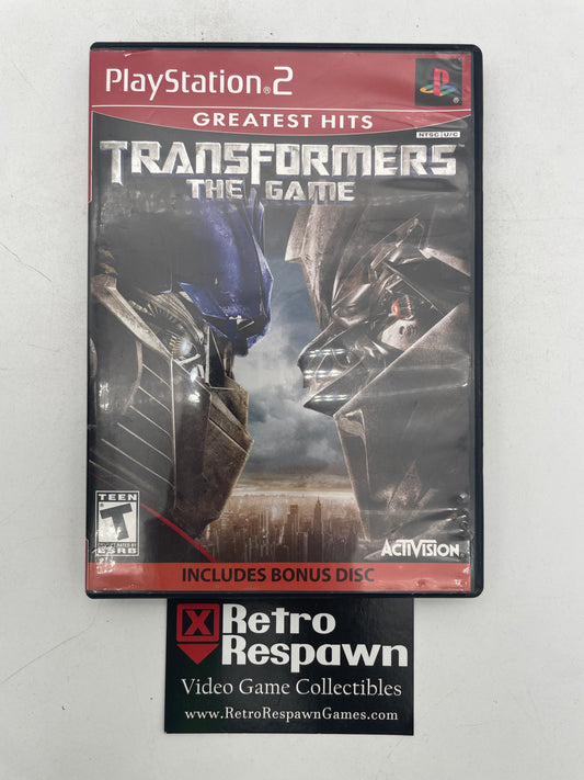 Transformers: The Game [Greatest Hits] - Playstation 2 (Missing Manual)