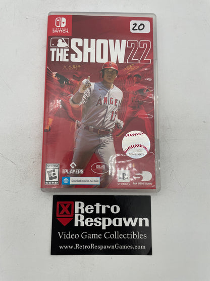 MLB The Show 22 - Nintendo Switch (Complete)