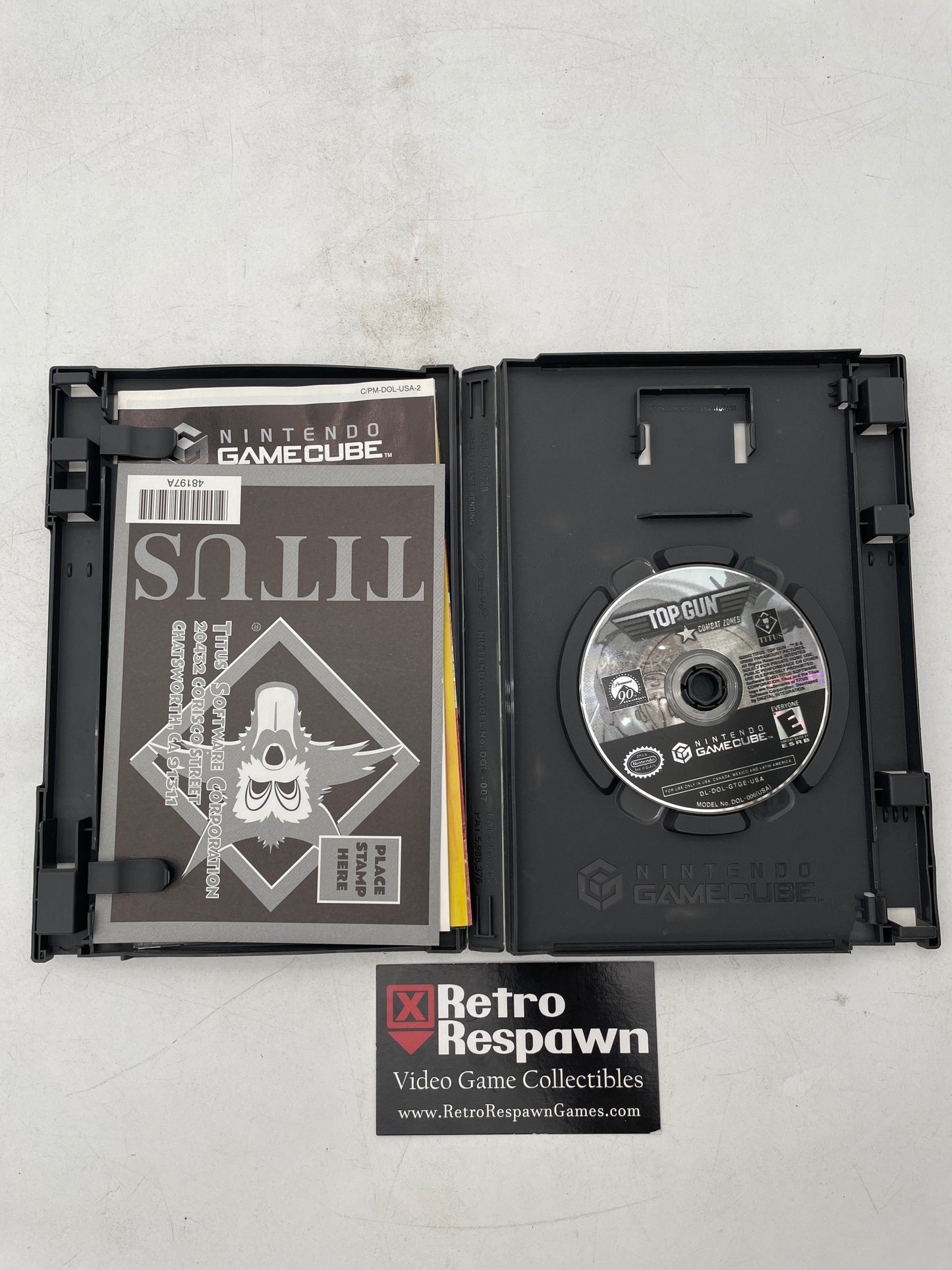 Top Gun Combat Zones - Gamecube (Missing Manual)