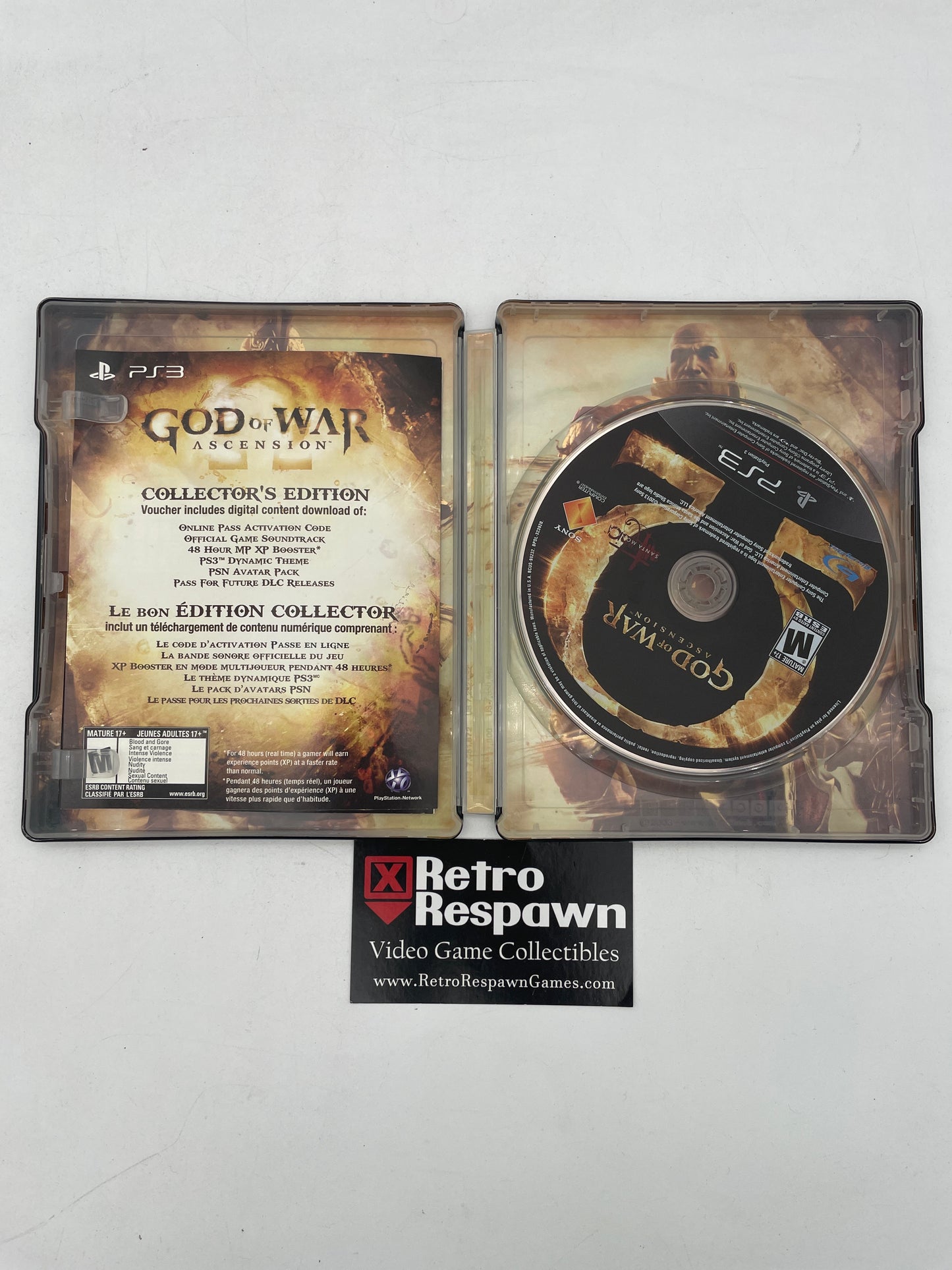 God of War Ascension [Collector's Edition] - Playstation 3 (Complete)