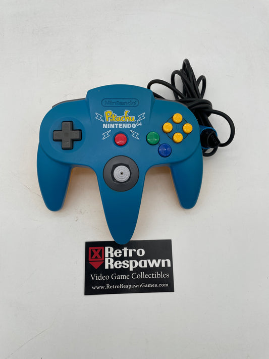 Pikachu Blue and Yellow Controller - JP Nintendo 64 (Controller Only)
