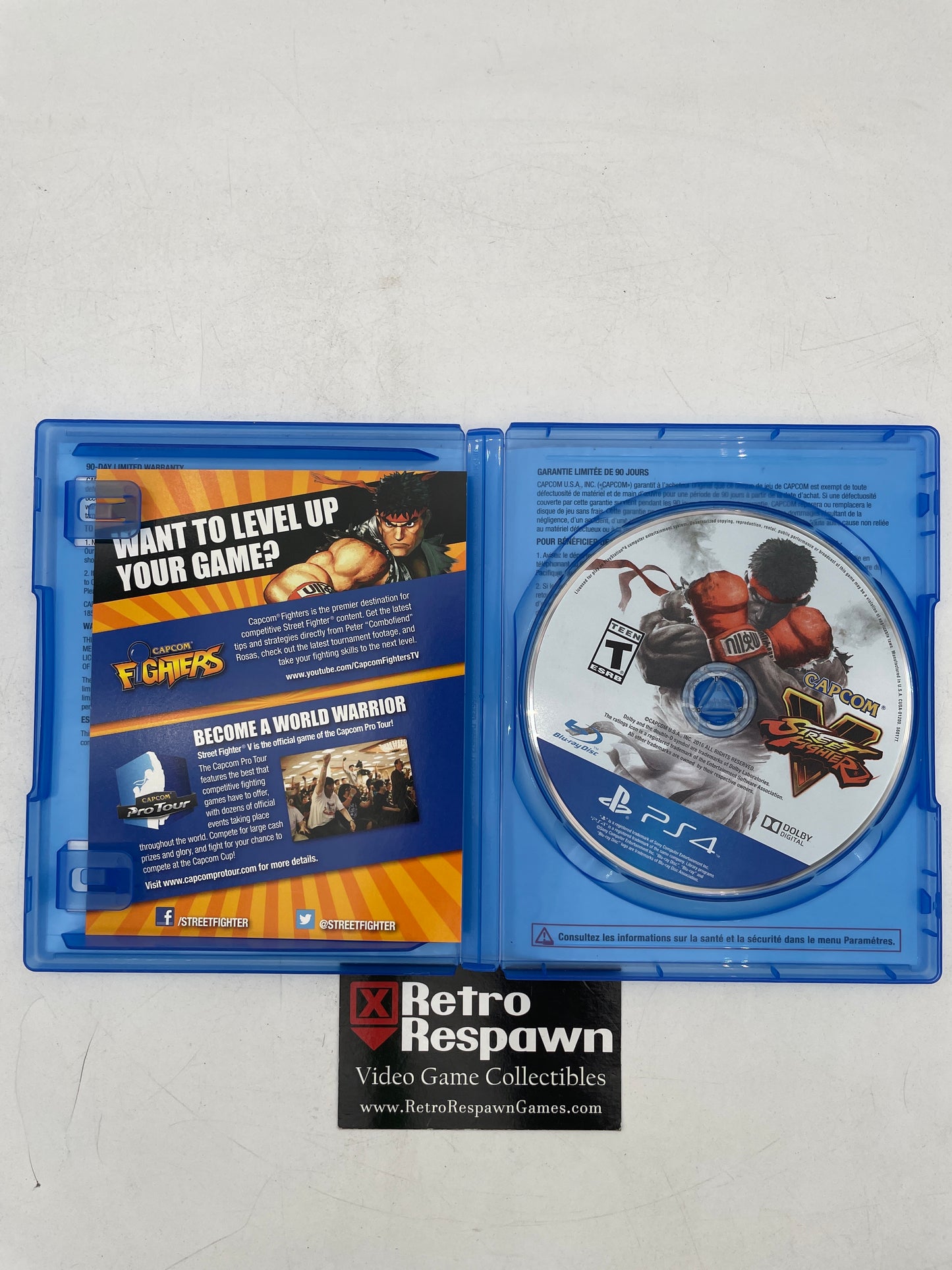 Street Fighter V - Playstation 4 (Complete)
