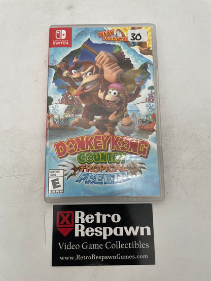Donkey Kong Country Tropical Freeze - Nintendo Switch (Complete)