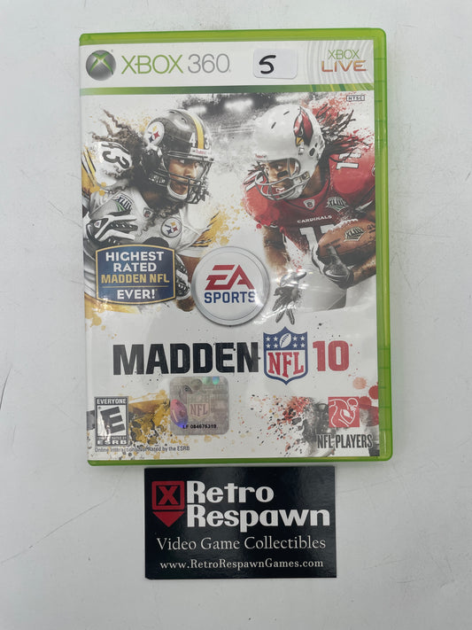 Madden NFL 10 - Xbox 360 (Complete)