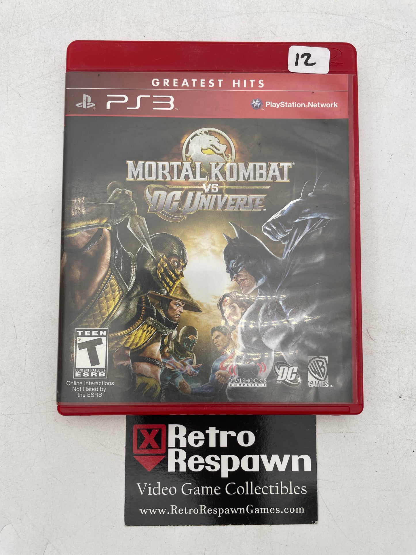 Mortal Kombat vs. DC Universe [Greatest Hits] - Playstation 3 (Complete)