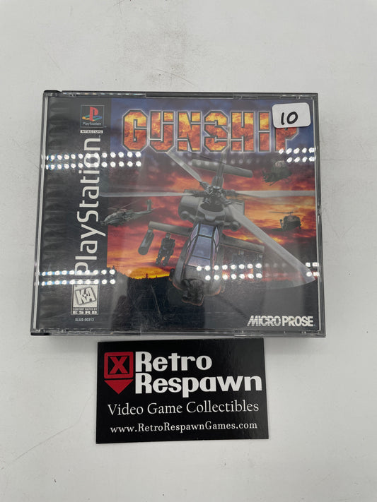 Gunship - Playstation (Complete)