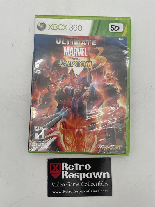 Ultimate Marvel vs Capcom 3 - Xbox 360 (Sealed)