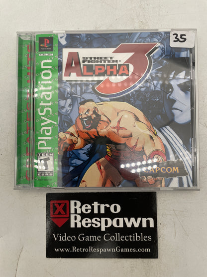 Street Fighter Alpha 3 [Greatest Hits] - Playstation (Complete)