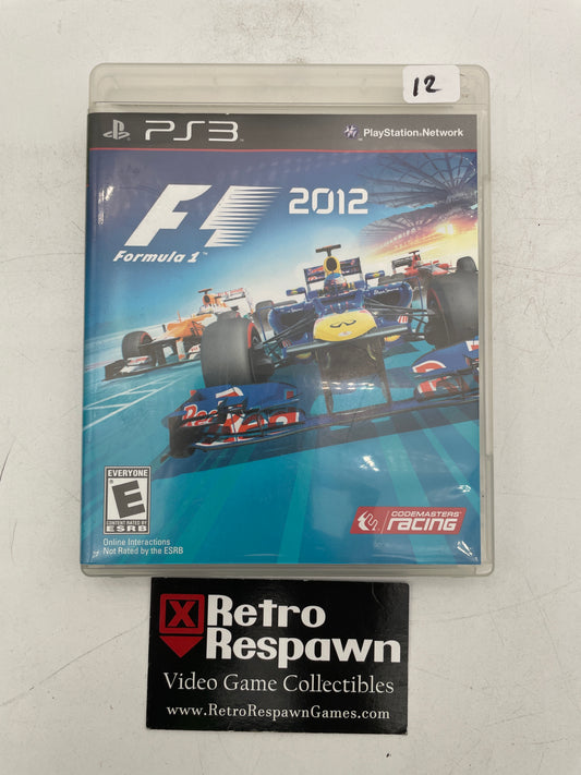 F1 2012 - Playstation 3 (Complete)