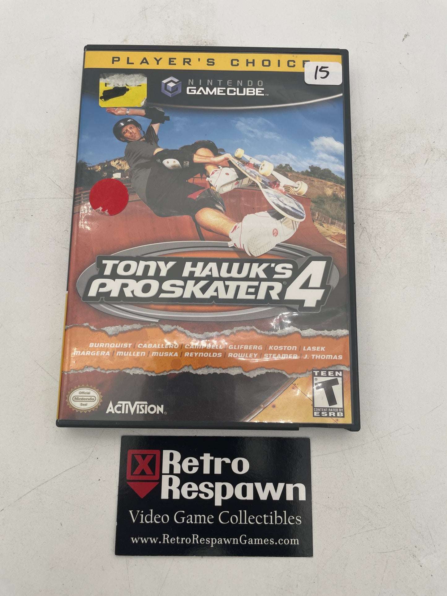 Tony Hawk 4 [Player’s Choice] - Gamecube (Complete)