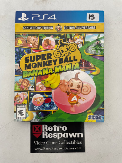 Super Monkey Ball Banana Mania [Anniversary Edition] - Playstation 4 (Complete)
