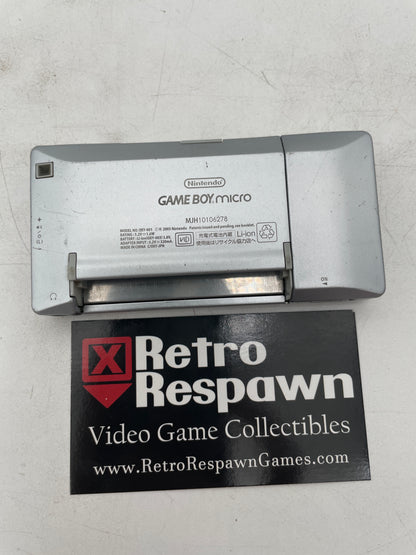 Nintendo Gameboy Micro Silver - JP GameBoy Advance (Console Only)