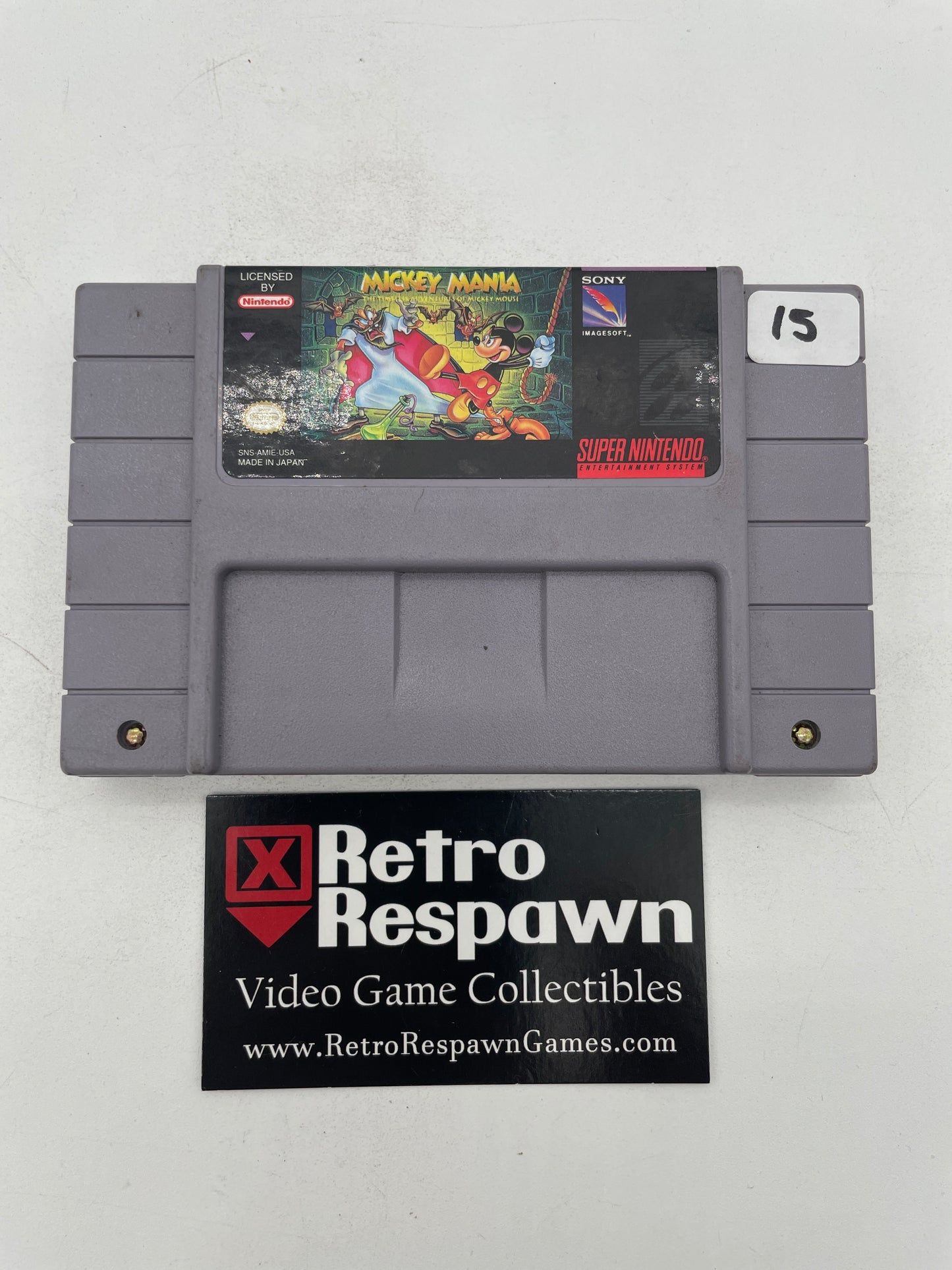 Mickey Mania - Super Nintendo (Game Only)