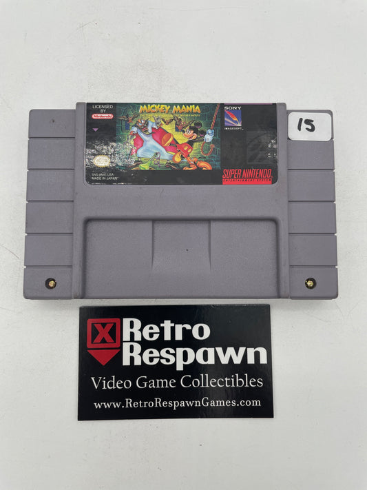 Mickey Mania - Super Nintendo (Game Only)
