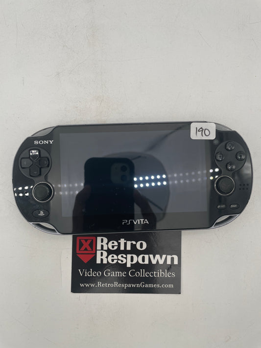 Black PSVita 1000 - PS VITA (Console + Charger)