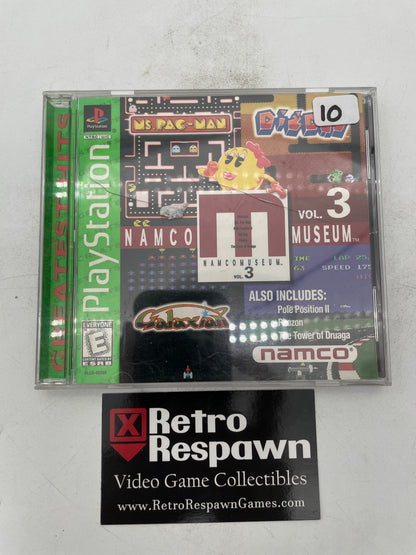 Namco Museum Volume 3 [Greatest Hits] - Playstation (Complete)