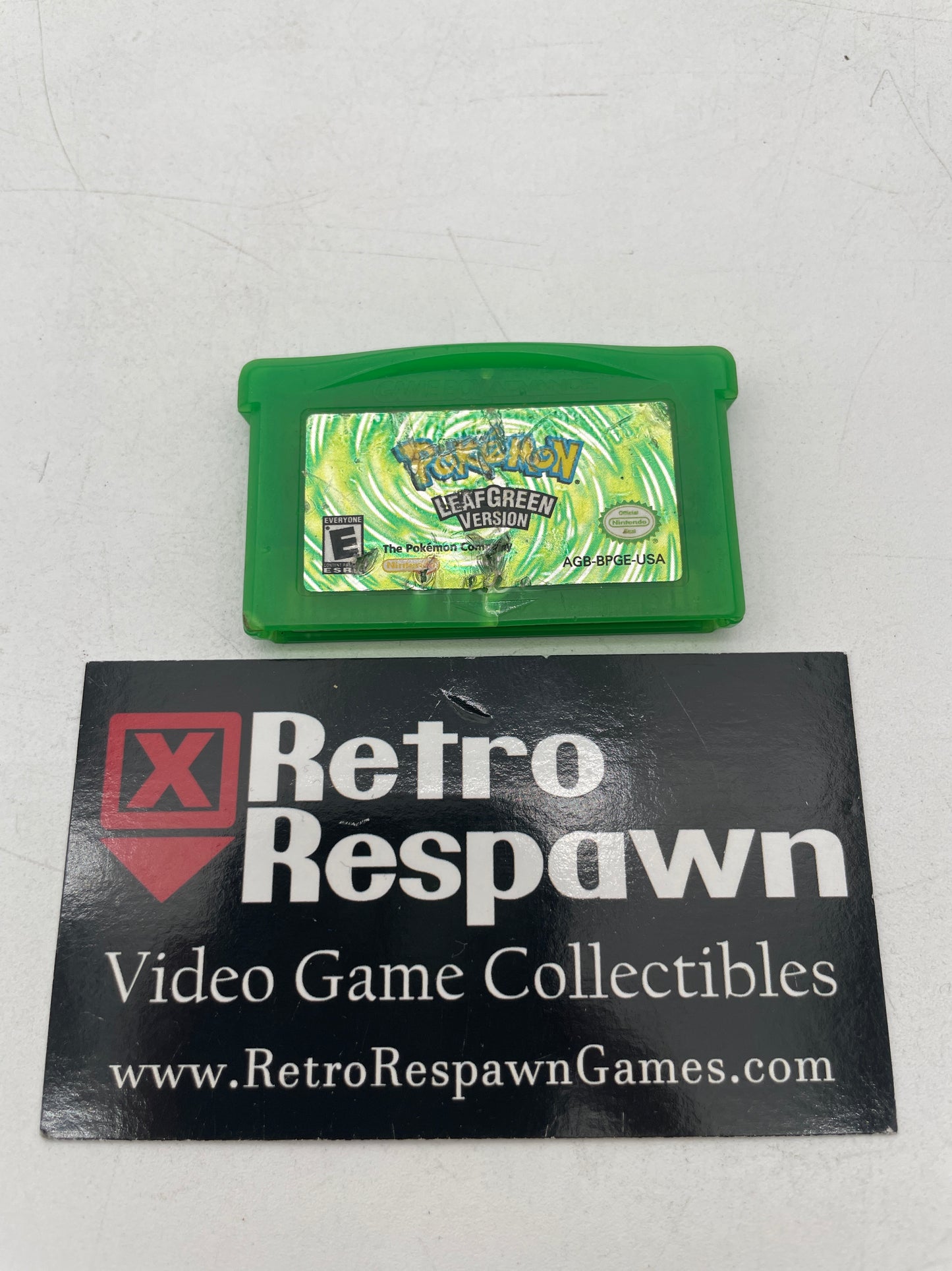 [Ugly] Pokemon Leaf Green Version - GameBoy Advance (Game Only)