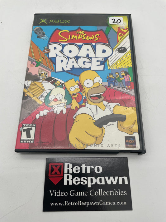 The Simpsons Road Rage - Xbox (Missing Manual)