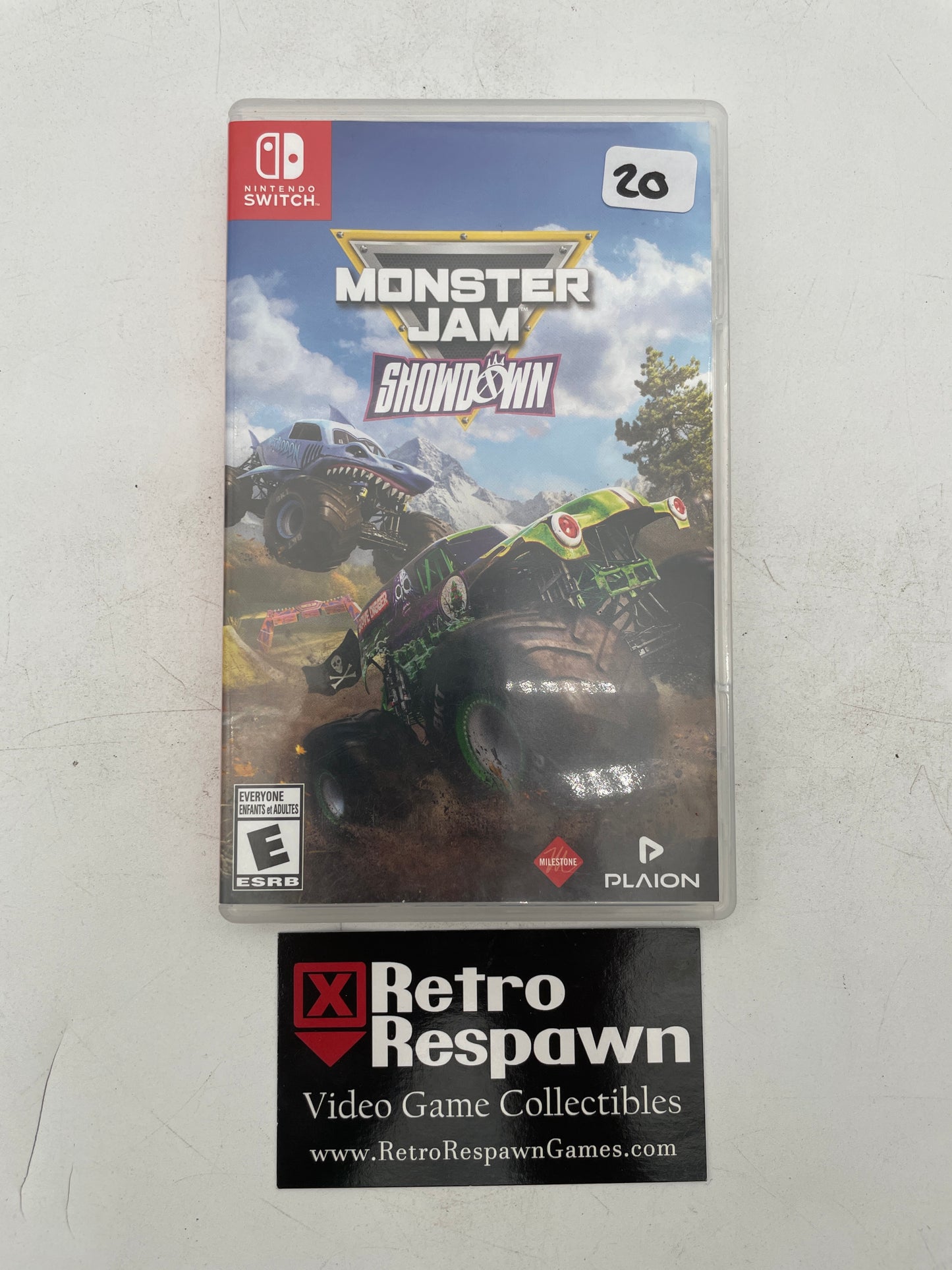 Monster jam Showdown - Nintendo Switch (Complete)