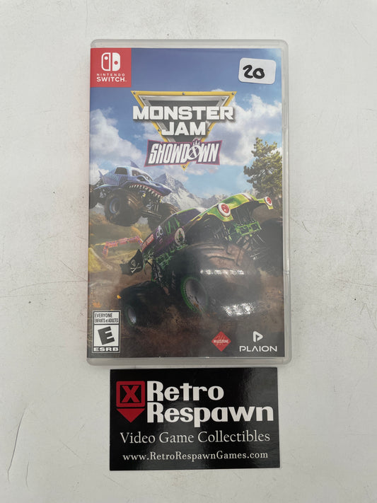 Monster jam Showdown - Nintendo Switch (Complete)