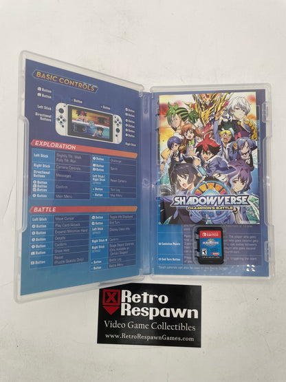 Shadowverse: Champion's Battle - Nintendo Switch (Complete)