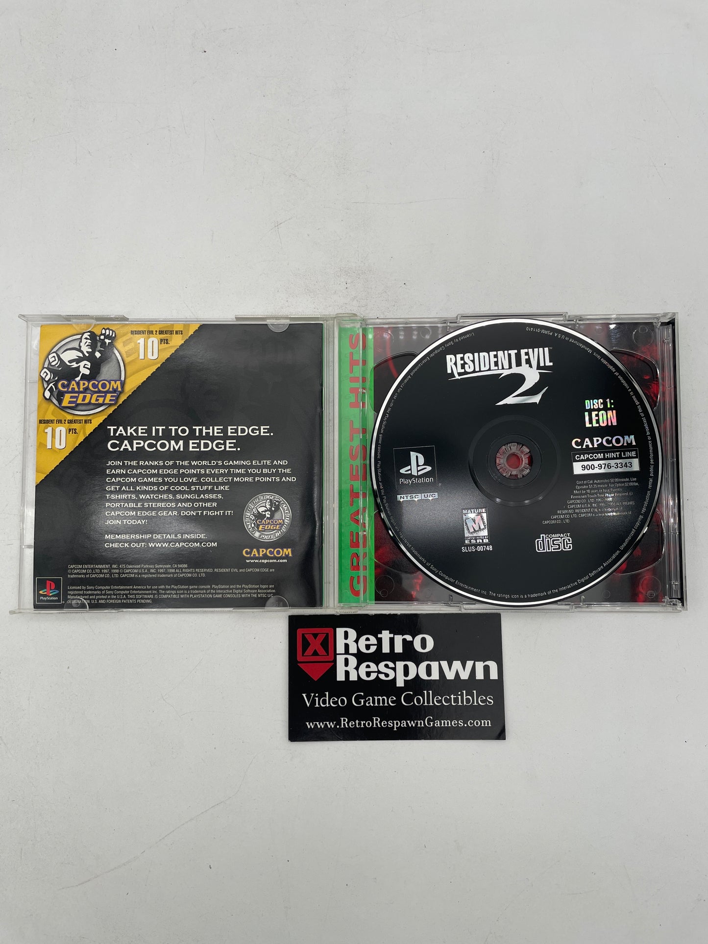 Resident Evil 2 [Greatest Hits] - Playstation (Complete)