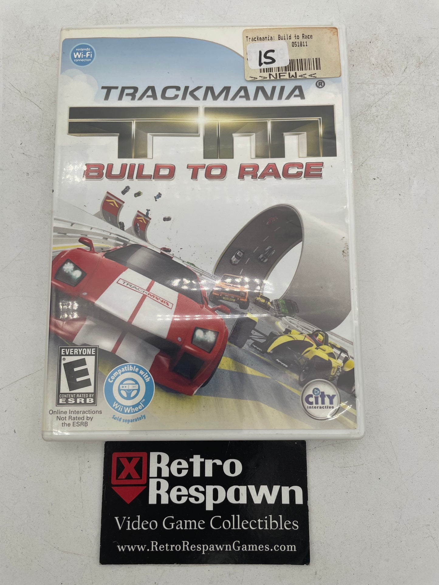 TrackMania: Build to Race - Wii (Complete)